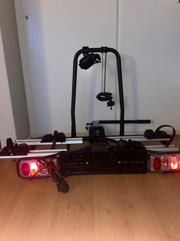 Fietsendrager | 2 (elektrische) fietsen | 13 polig | N/ZGAN, Ophalen, Gebruikt, 2 fietsen, Trekhaakdrager