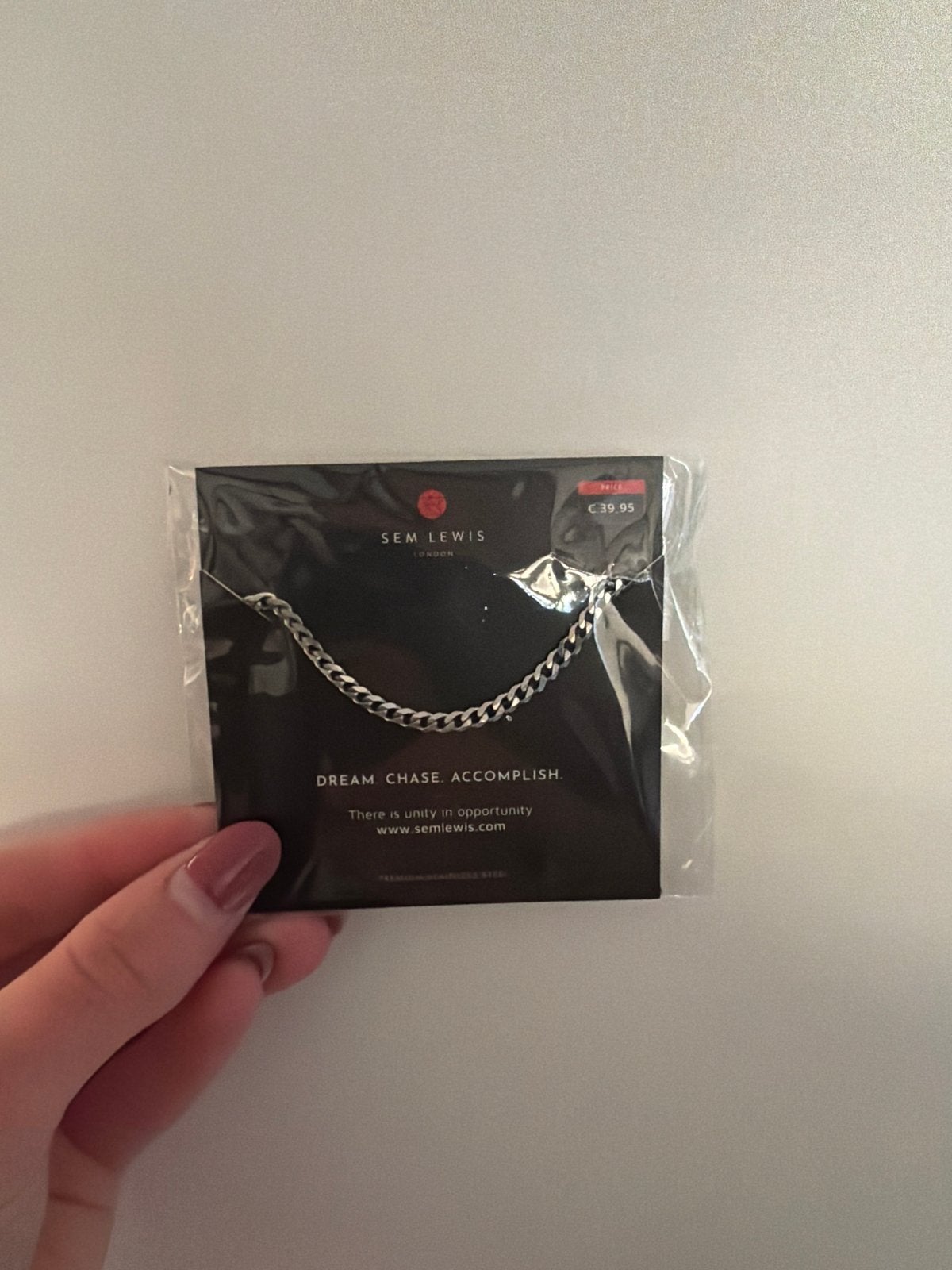 Sem Lewis London armband - Nieuw in verpakking, Ophalen of Verzenden, Nieuw, Zilver, Overige materialen