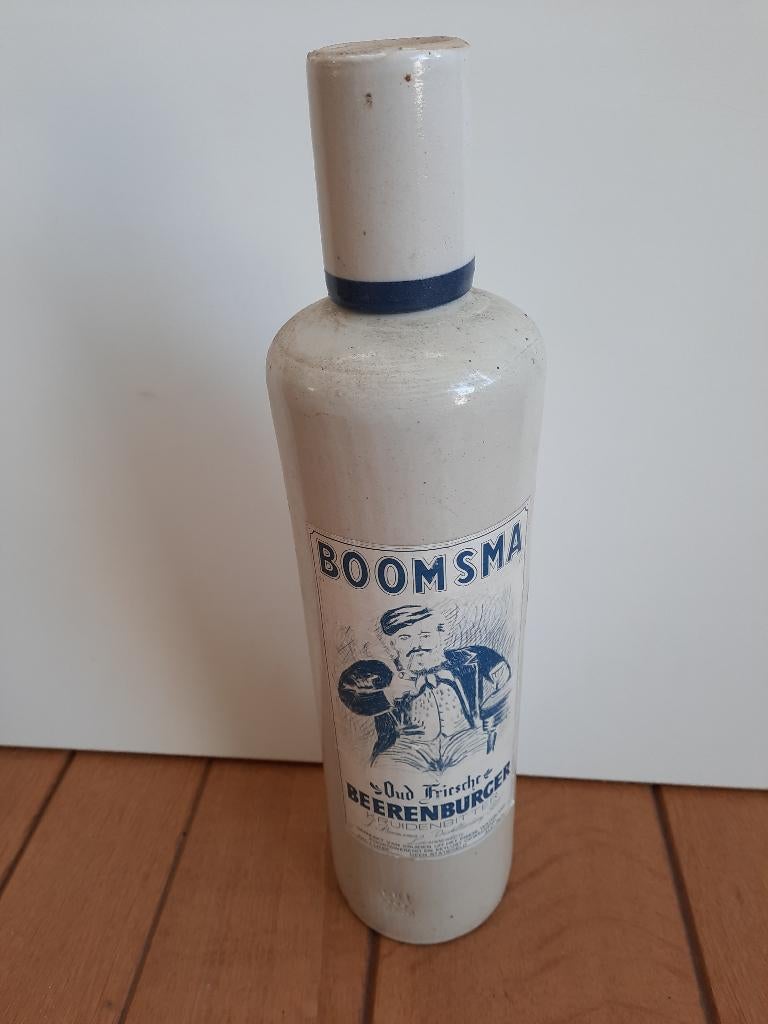Vintage Boomsma kruik steen 100 cl - leeg -, Antiek en Kunst, Curiosa en Brocante, Ophalen
