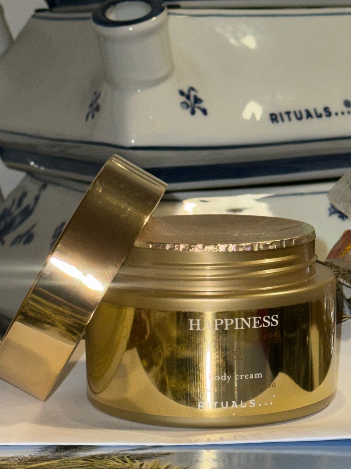 Rituals The Ritual of Happiness Body Cream, Sieraden, Tassen en Uiterlijk, Ophalen of Verzenden, Nieuw, Bodylotion, Crème of Olie