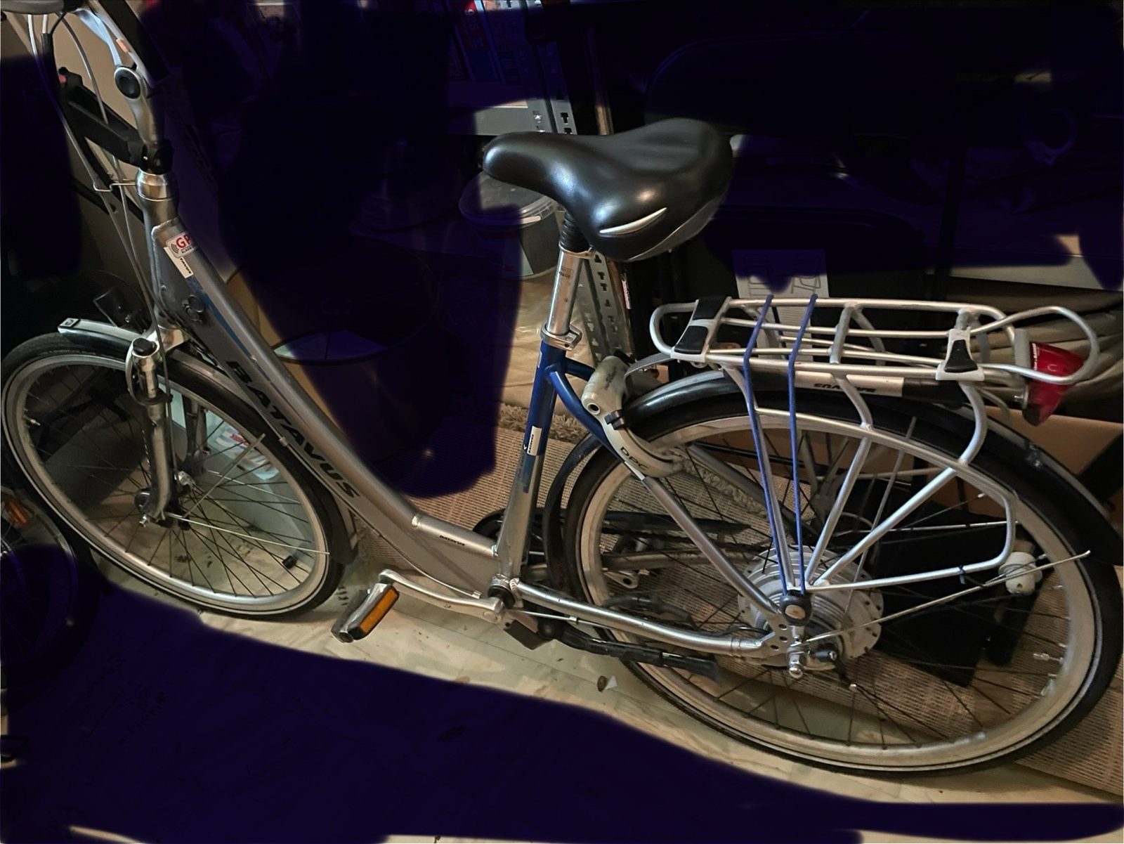 Batavus elektrische fiets met kapotte accu, Ophalen, Velgrem, Batavus, 53 tot 56 cm