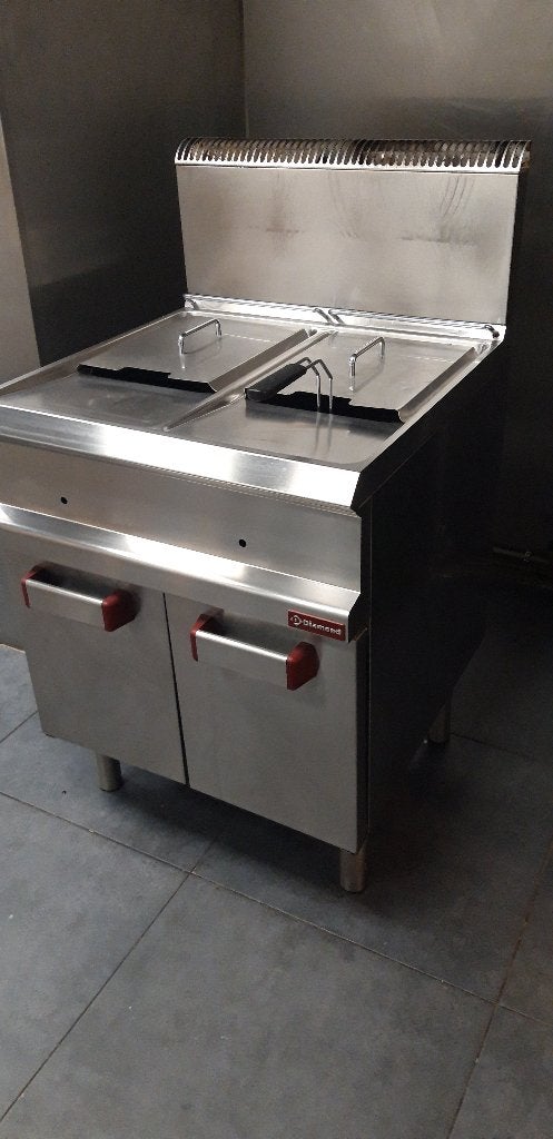 Gas Friteuse Horeca Restaurant Snackbar, Ophalen, Fornuis, Frituur en Grillen