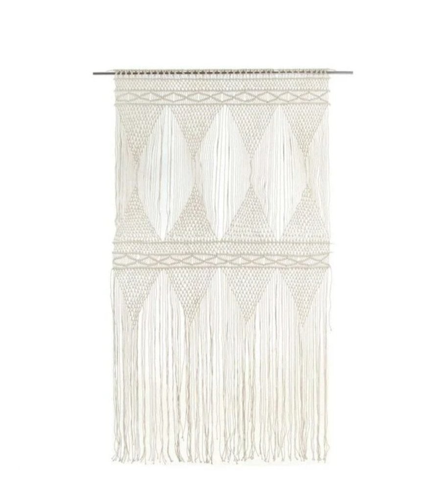 Macramé gordijn, Ophalen, 200 cm of meer