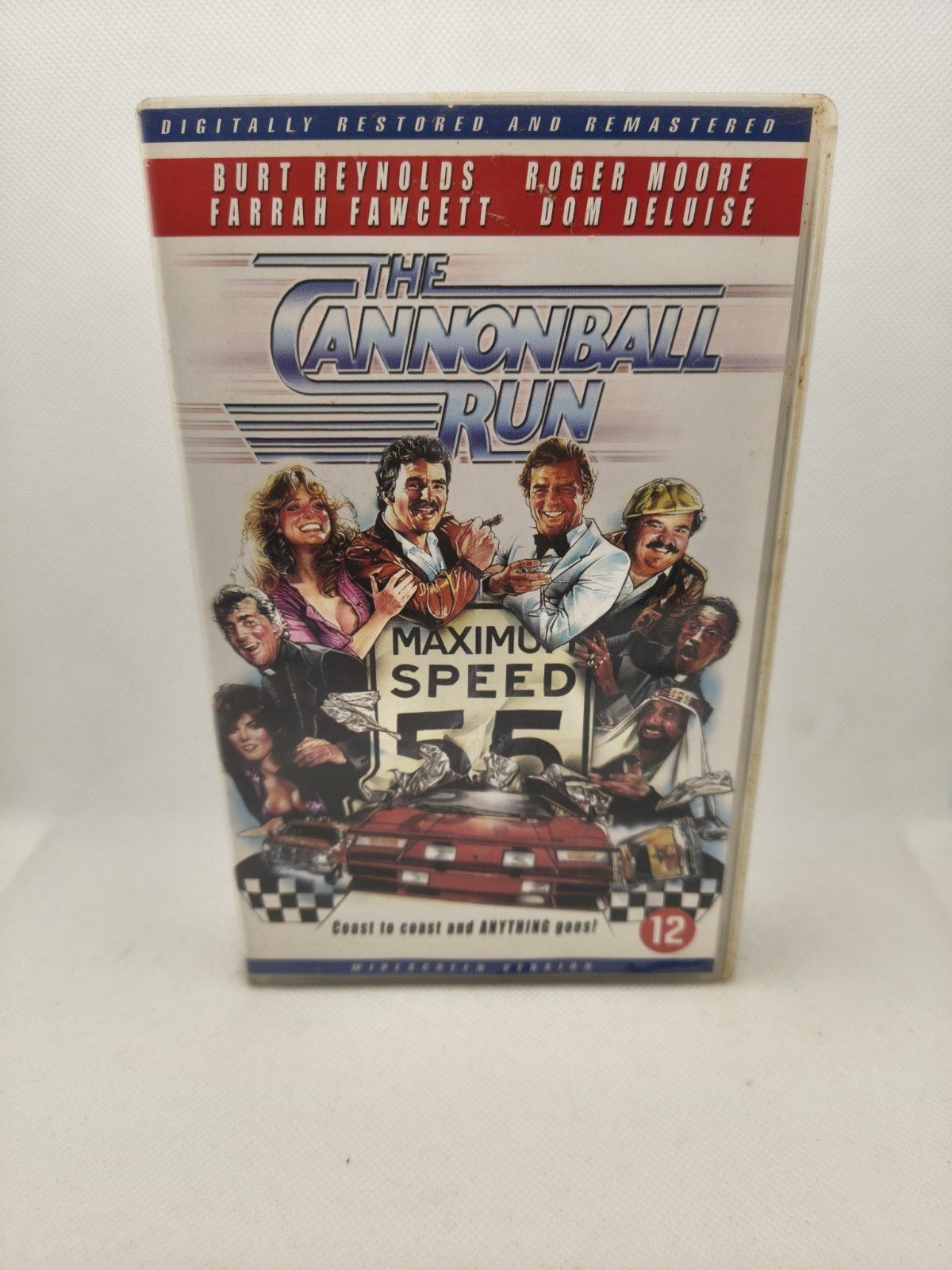 The cannonball run VHS, Ophalen of Verzenden