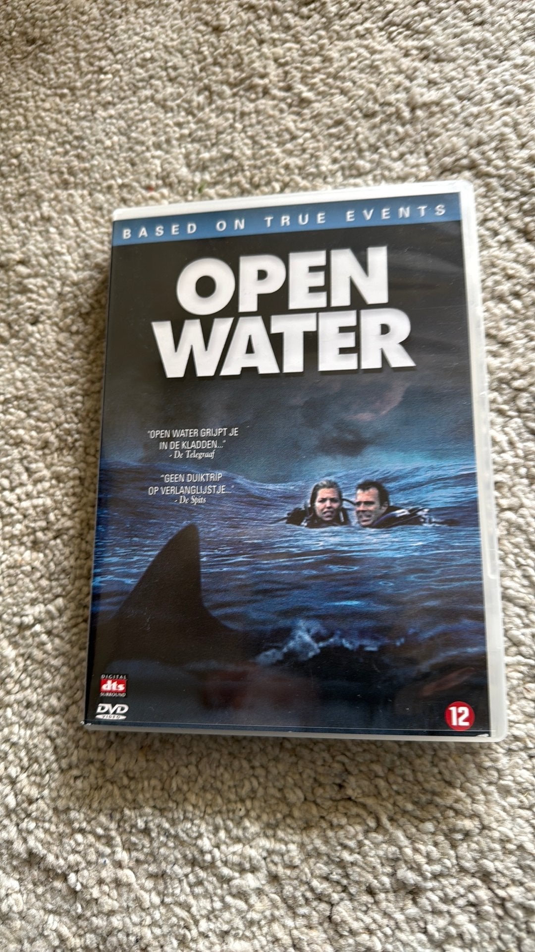 Dvd Open Water, Alle leeftijden, Ophalen of Verzenden, Zo goed als nieuw