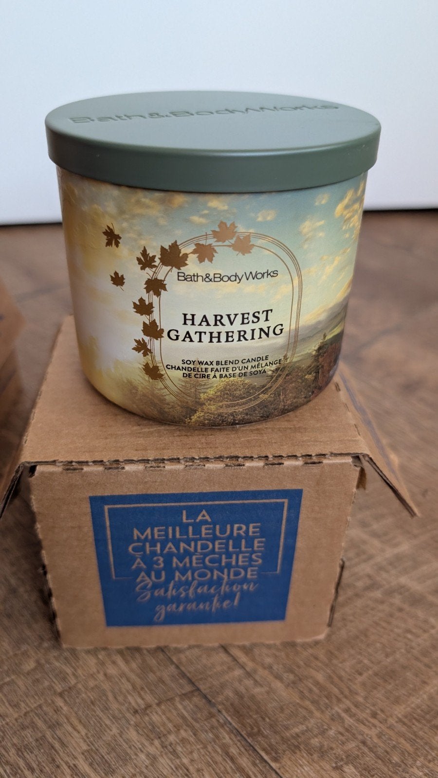 Bath & Body Works Harvest Gathering Kaars, Huis en Inrichting, Woonaccessoires | Kandelaars en Kaarsen, Meerkleurig, Overige merken