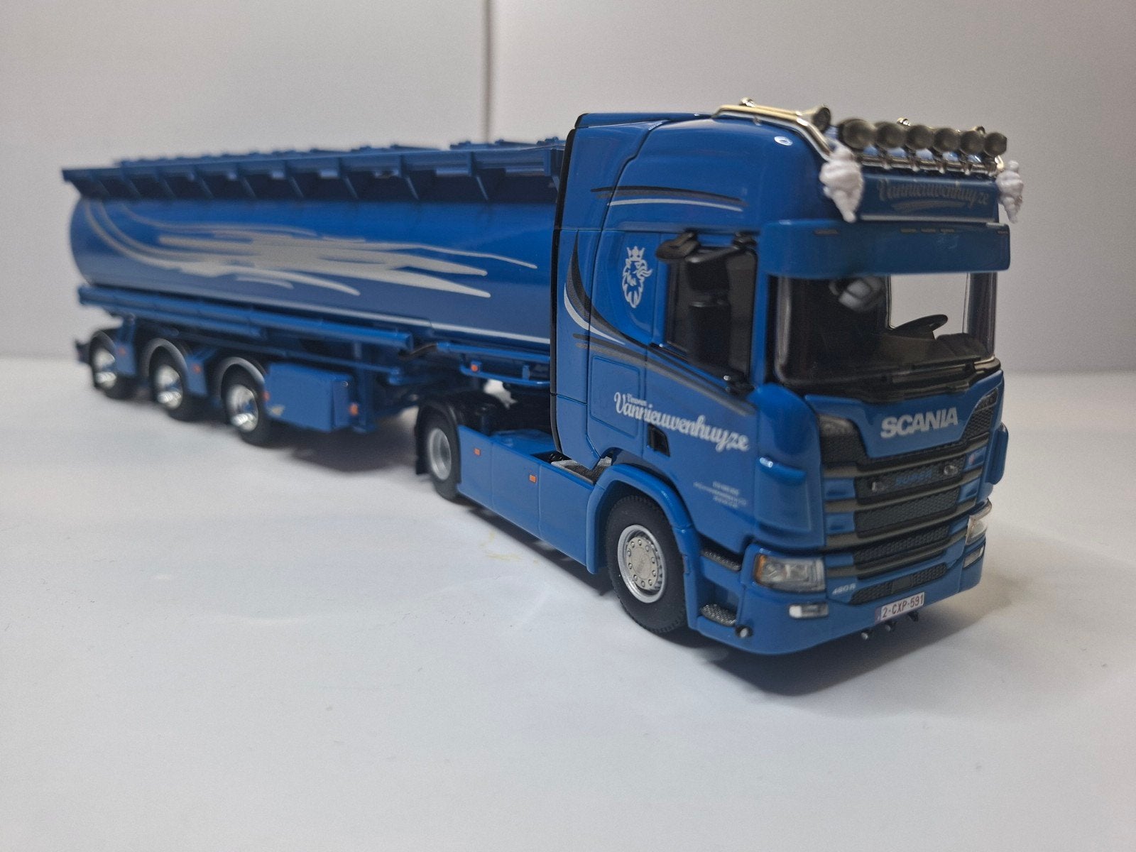 Wsi scania welgro., Hobby en Vrije tijd, Modelauto's | 1:50, Ophalen, Nieuw, Bus of Vrachtwagen, Wsi