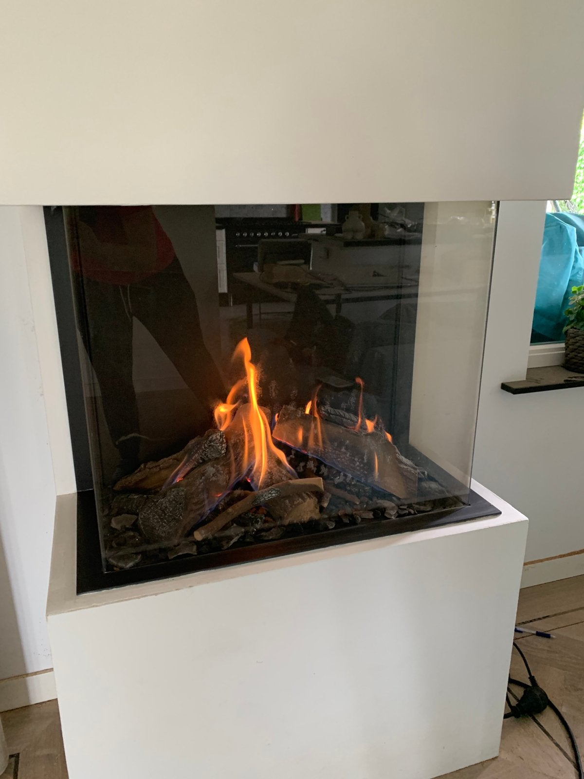 Bellfires Topsham, Ophalen, Zo goed als nieuw, Inbouwhaard, Gashaard