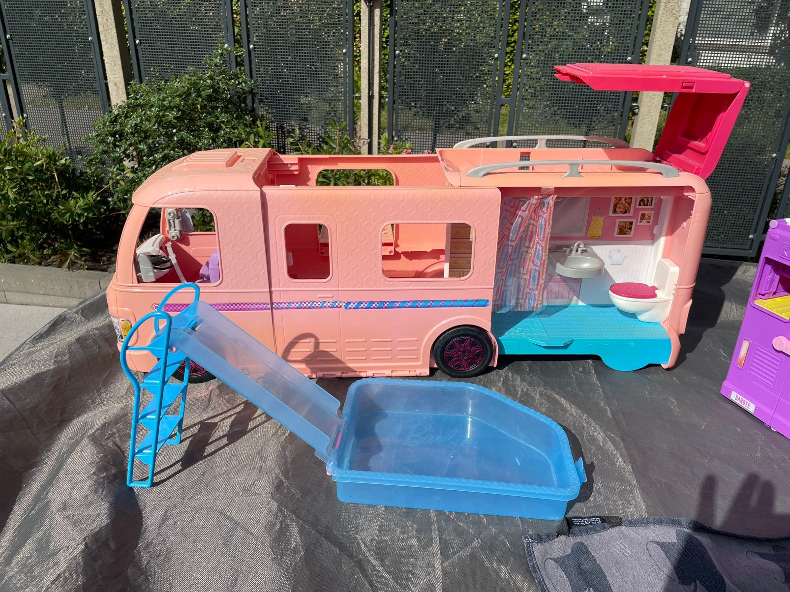 Barbie camper 15 euro ophaal