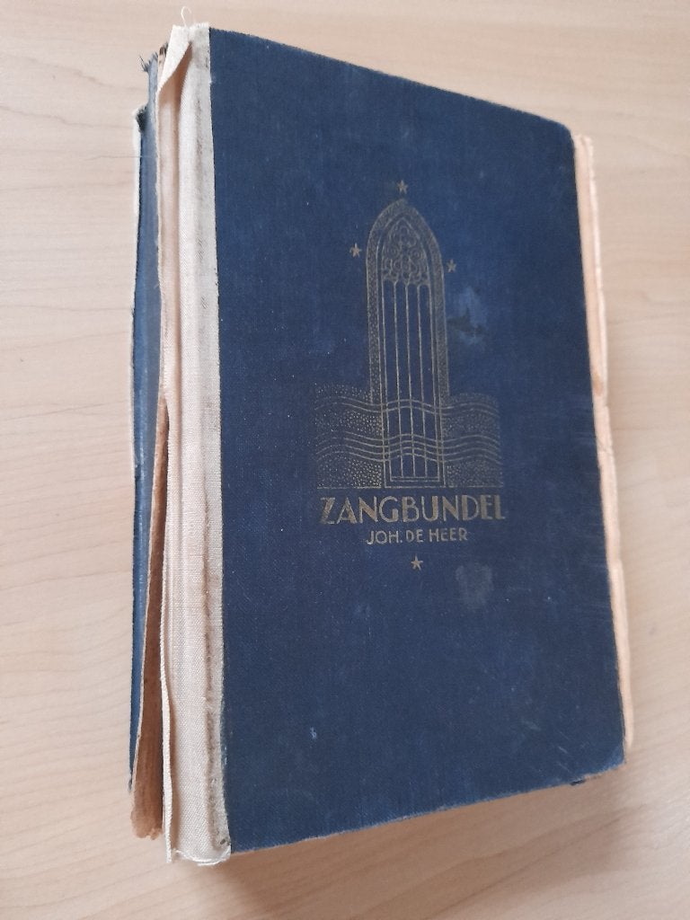 ZANGBUNDEL Joh. de Heer, Ophalen of Verzenden, Gelezen, Overige onderwerpen