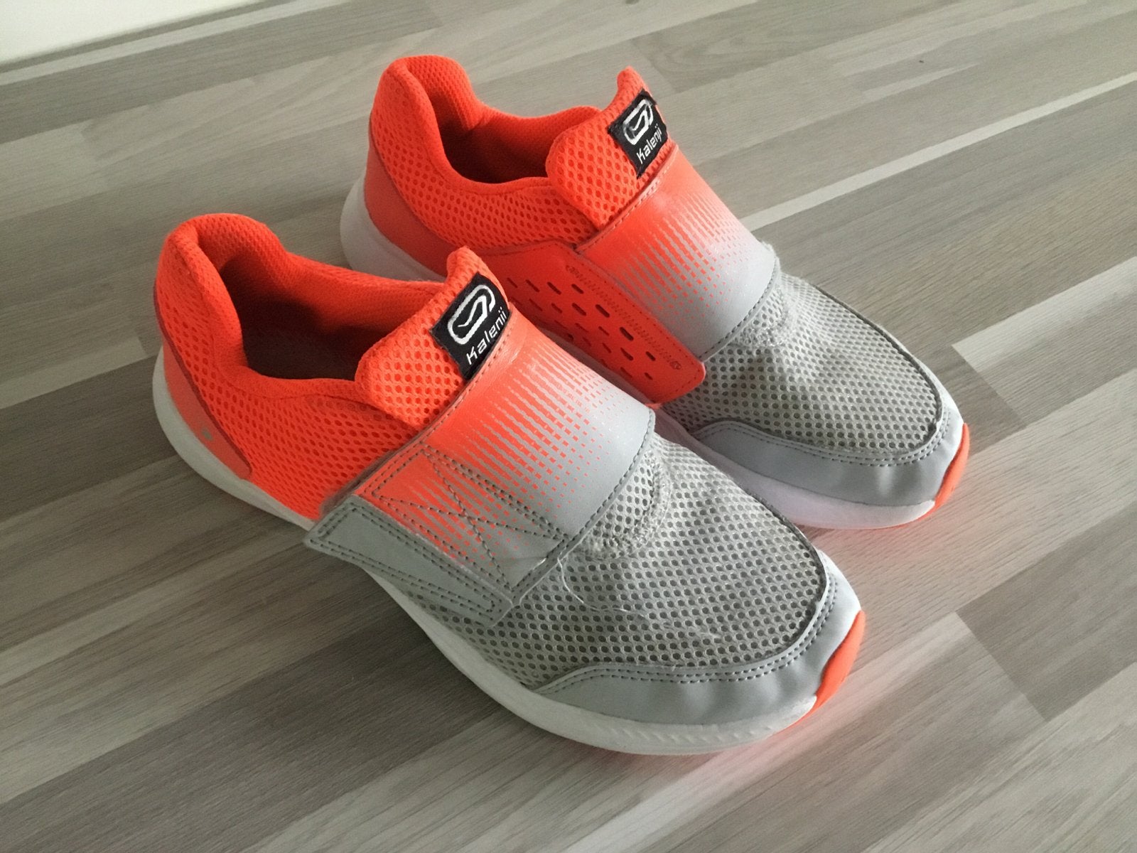 Gymschoenen maat 37 - Oranje/Grijs, Ophalen of Verzenden, Gebruikt