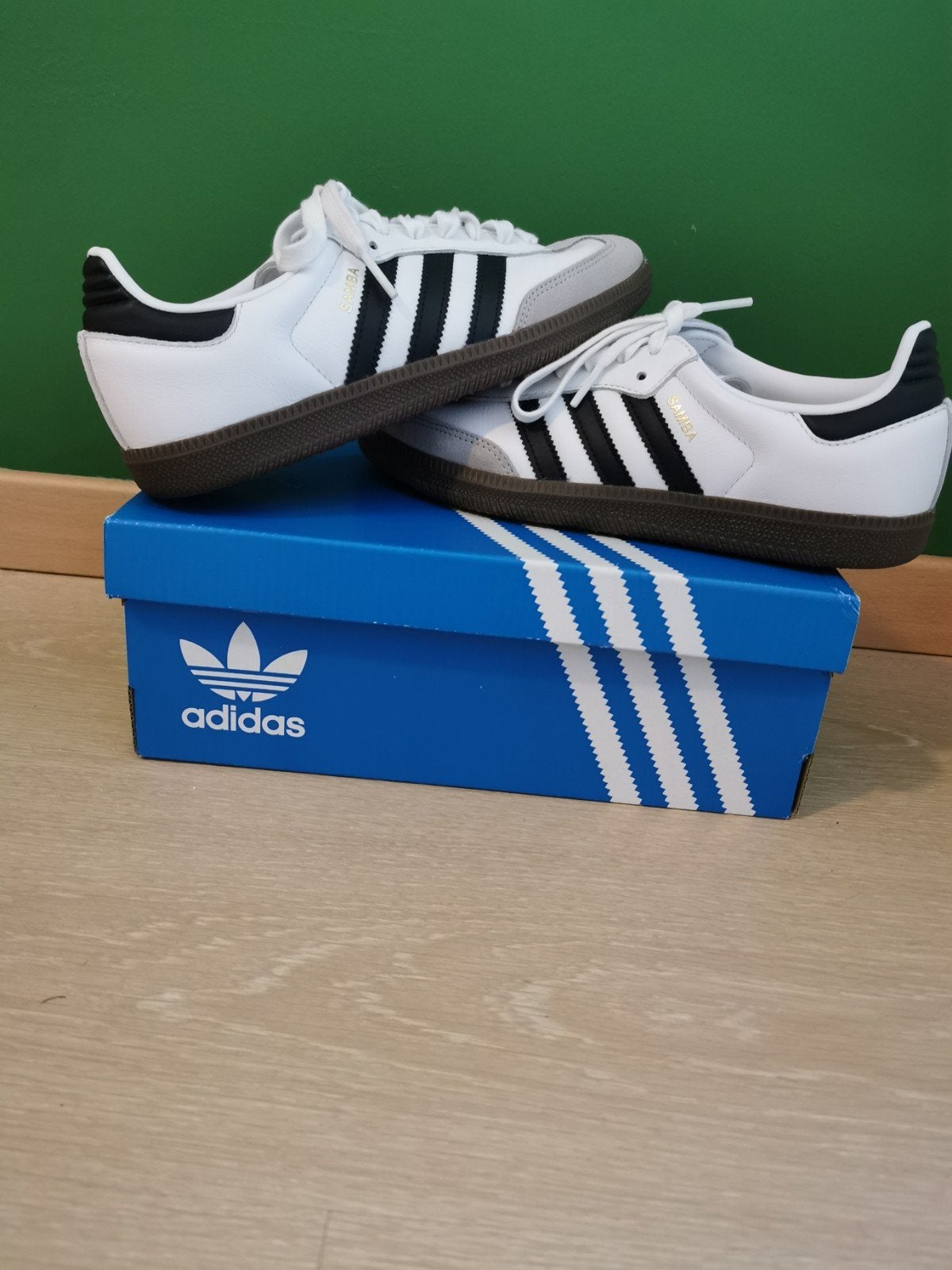 Adidas Samba OG Sneakers Maat 38 2/3 - Nieuw in Doos, Adidas, Wit, Nieuw, Ophalen of Verzenden