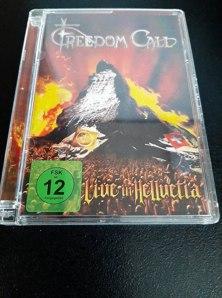Freedom Call: Live in Hellvetia (1x bekeken)!, Alle leeftijden, Ophalen of Verzenden, Gebruikt