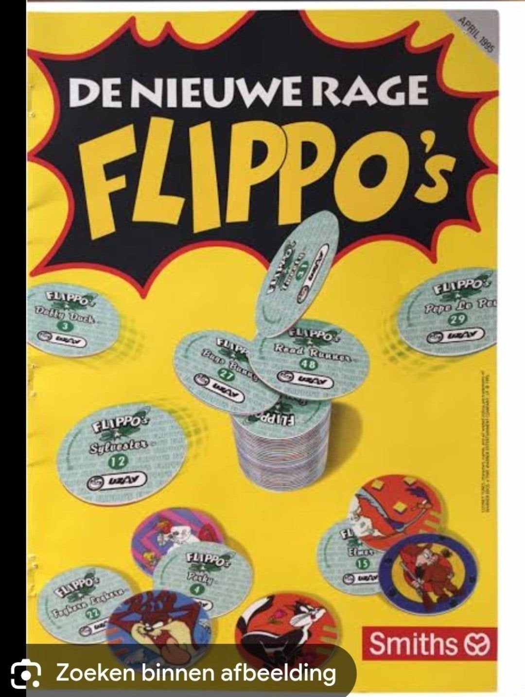 Gezocht! Flippo introductie flyer 1995, Verzamelen, Flippo's, Ophalen of Verzenden, Losse flippo's