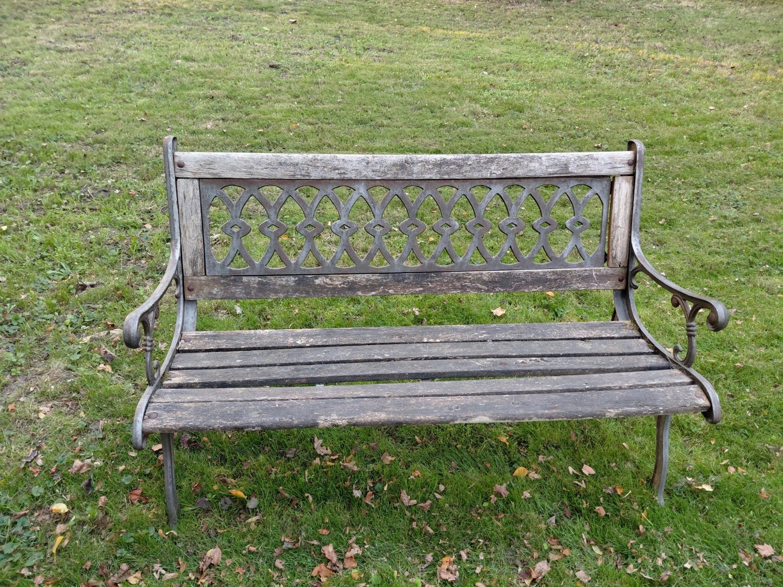 Oude tuinbank, Tuin en Terras, Ophalen, Gebruikt, Hout