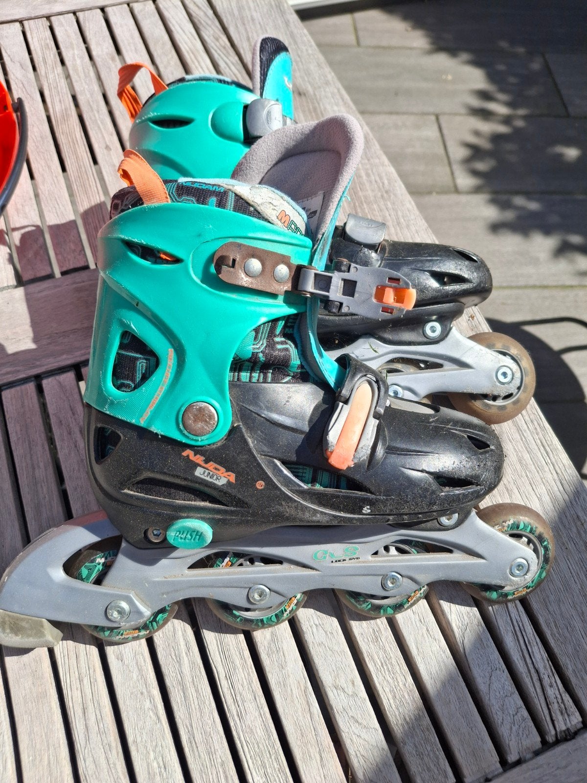 Nijdam skeelers, Overige merken, Kinderen, Ophalen of Verzenden, Inline skates 4 wielen