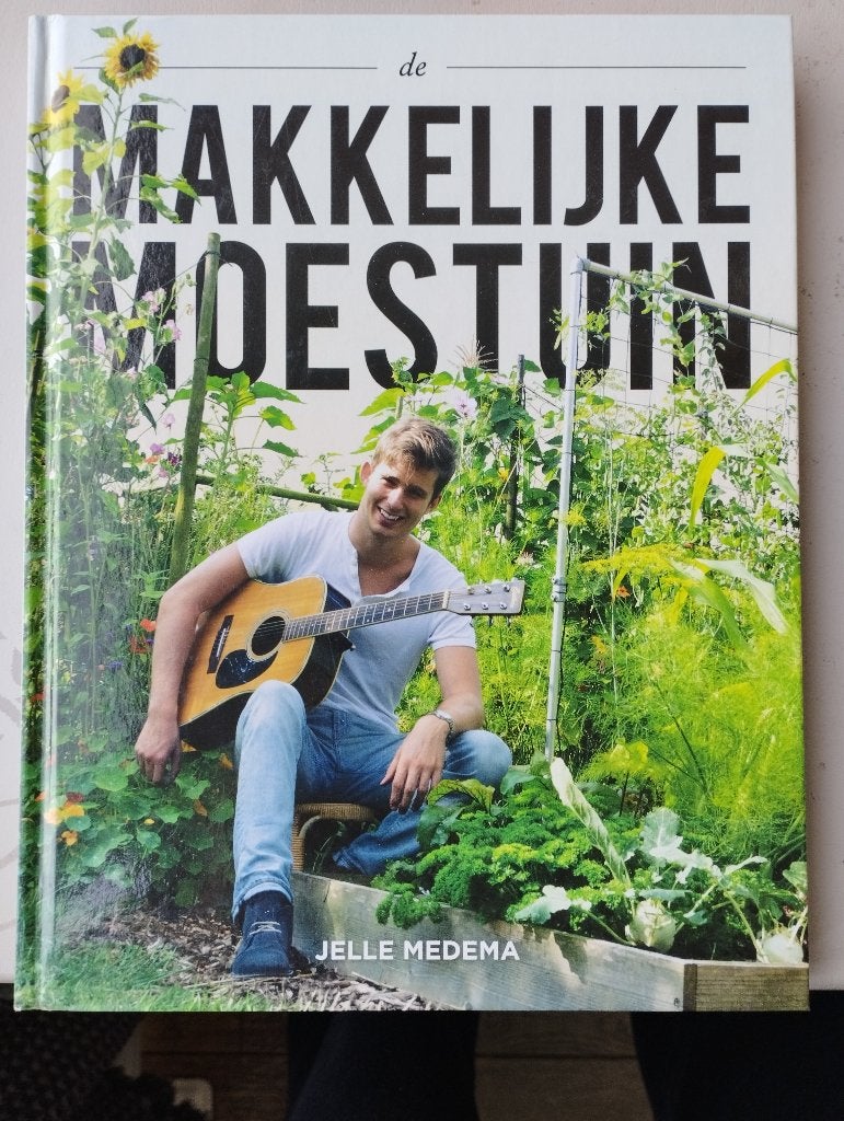 De Makkelijke Moestuin - Jelle Medema (Zo goed als nieuw), Moestuin, Ophalen of Verzenden, Zo goed als nieuw, Jelle Medema