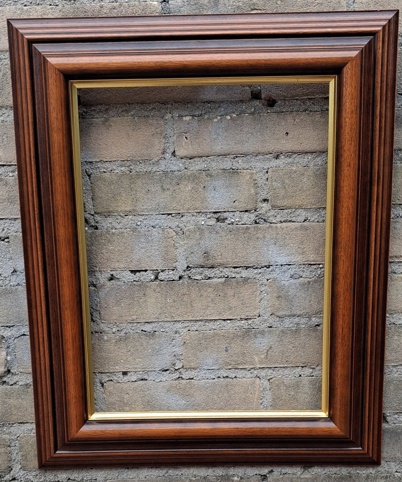 Schilderijlijst.  Robuust.  44/54 cm., Ophalen, Bruin, Schilderijlijst, 54 cm