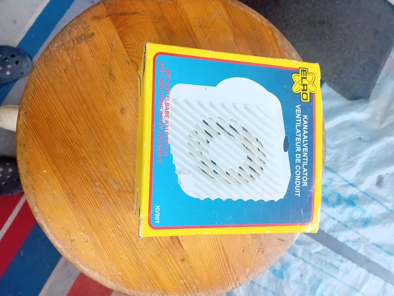 ELRO Kanaalventilator KV90T - Nieuw in doos, Ophalen of Verzenden, Nieuw, Ventilator