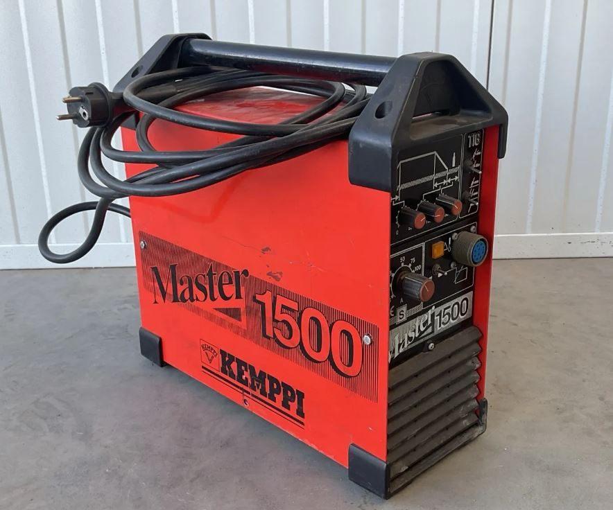 Kemppi Master 1500 TIG Lasapparaat – compleet, Gebruikt, Tig, Kemppi, 150 tot 250 ampère