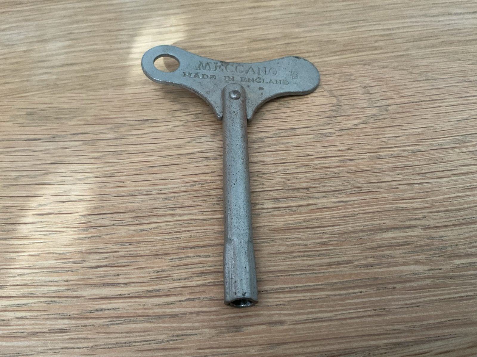 Vintage Meccano Sleutel B - Made in England, Ophalen of Verzenden, Gebruikt, Jongen of Meisje