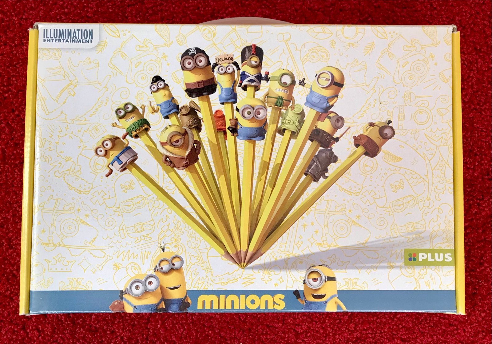 Minions potloden figuren set - Nieuw in doos, Ophalen of Verzenden, Nieuw, Jongen of Meisje
