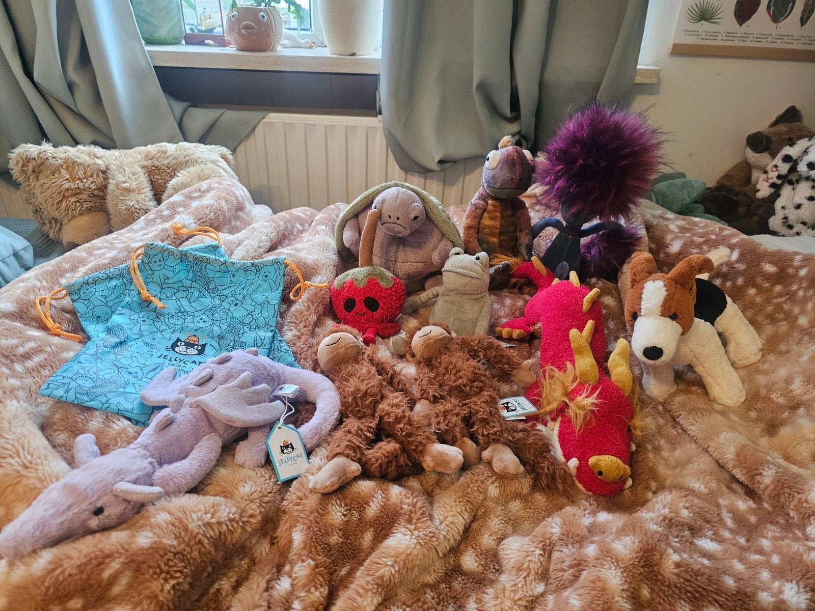 Jellycat Bundel/Los, Ophalen of Verzenden, Zo goed als nieuw, Overige typen, Jellycat