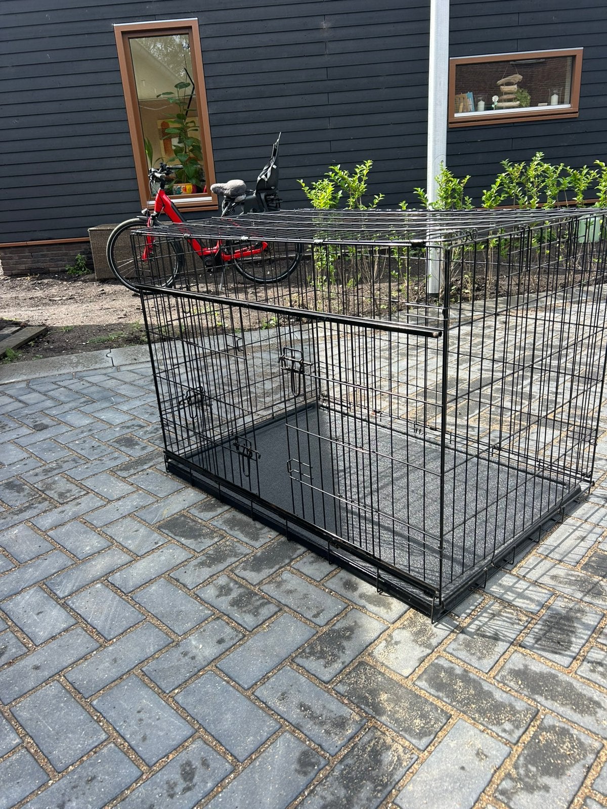 Hondenbench 100x70, Dieren en Toebehoren, Ophalen, Gebruikt, 75 tot 110 cm, 65 tot 100 cm