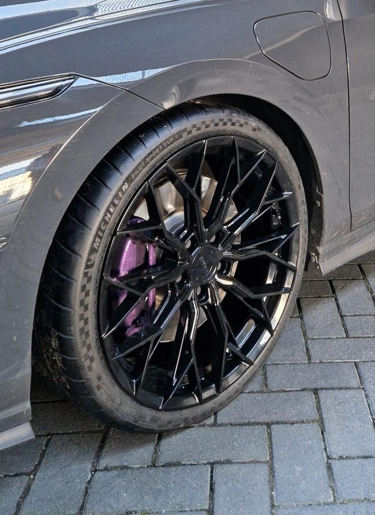 Monaco velgen 225/35/19 5x112 Semi-slick banden, Auto-onderdelen, Banden en Velgen, Gebruikt, Band(en), Personenwagen, Ophalen
