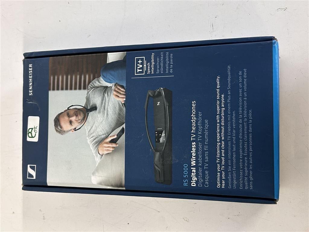 A7367. Sennheiser Ditigal Wireless TV Headphones, RS 5000, Ophalen of Verzenden, Gebruikt, Overige merken