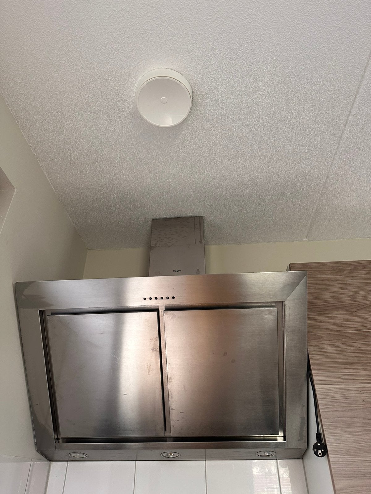 Pelgrim afzuigkap 90cm, Witgoed en Apparatuur, Afzuigkappen, Ophalen, Gebruikt, Wandschouwkap