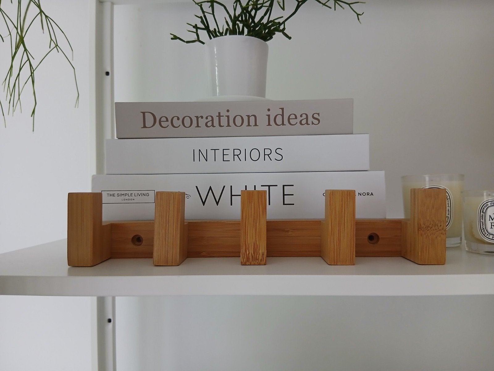 IKEA bamboe rekje met 5 haken nu €6,99, Ophalen of Verzenden, Zo goed als nieuw