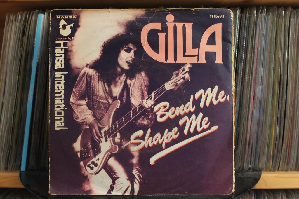 7" Single Gilla - Bend Me, Shape Me / The River Sings, Gebruikt, 7 inch, Single, Ophalen of Verzenden