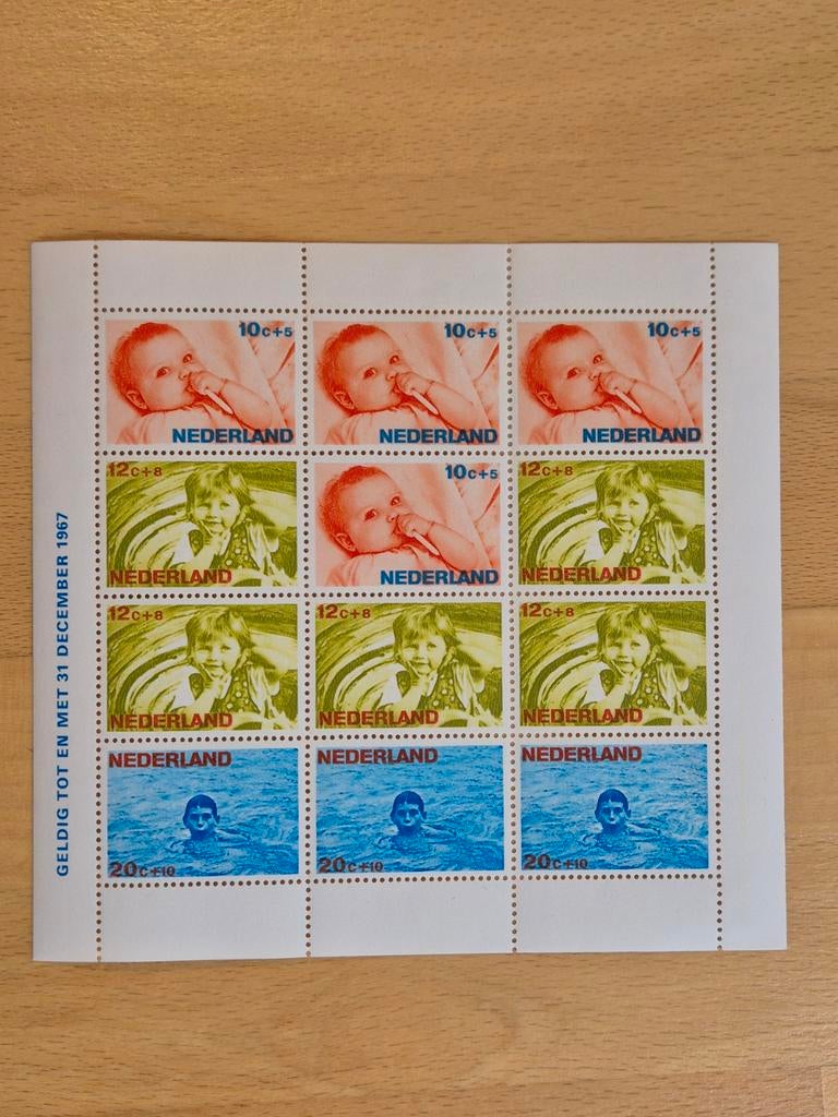 Nederland 1966 kinderpostzegels, Ophalen of Verzenden, Na 1940, Postfris