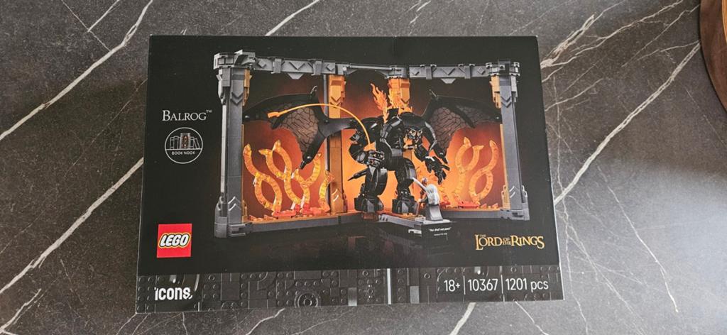 Lego - Lord of the Rings - Balrog - book nook - 10367, Kinderen en Baby's, Speelgoed | Duplo en Lego, Compleet, Overige thema's