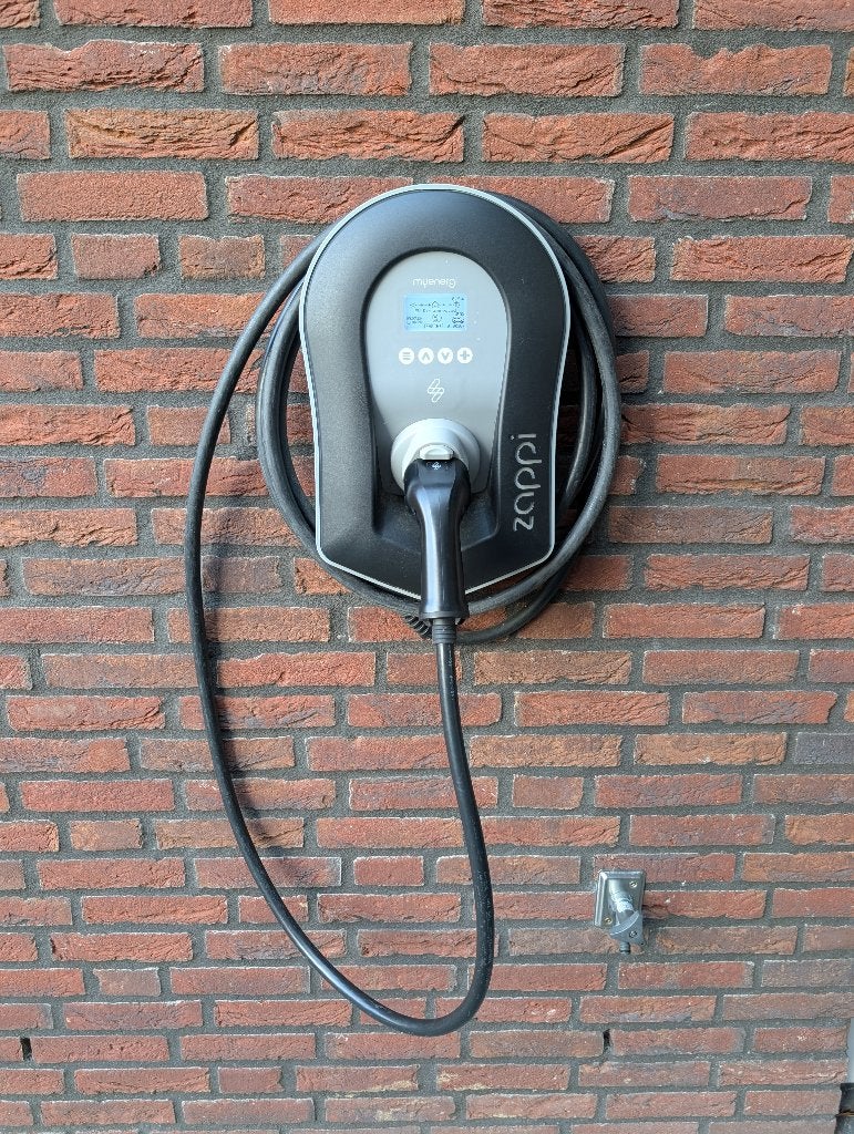 Zappi V2.1 22 kW laadpaal 6.5m kabel met CT klemmen, Ophalen, Zo goed als nieuw, Laadpaal