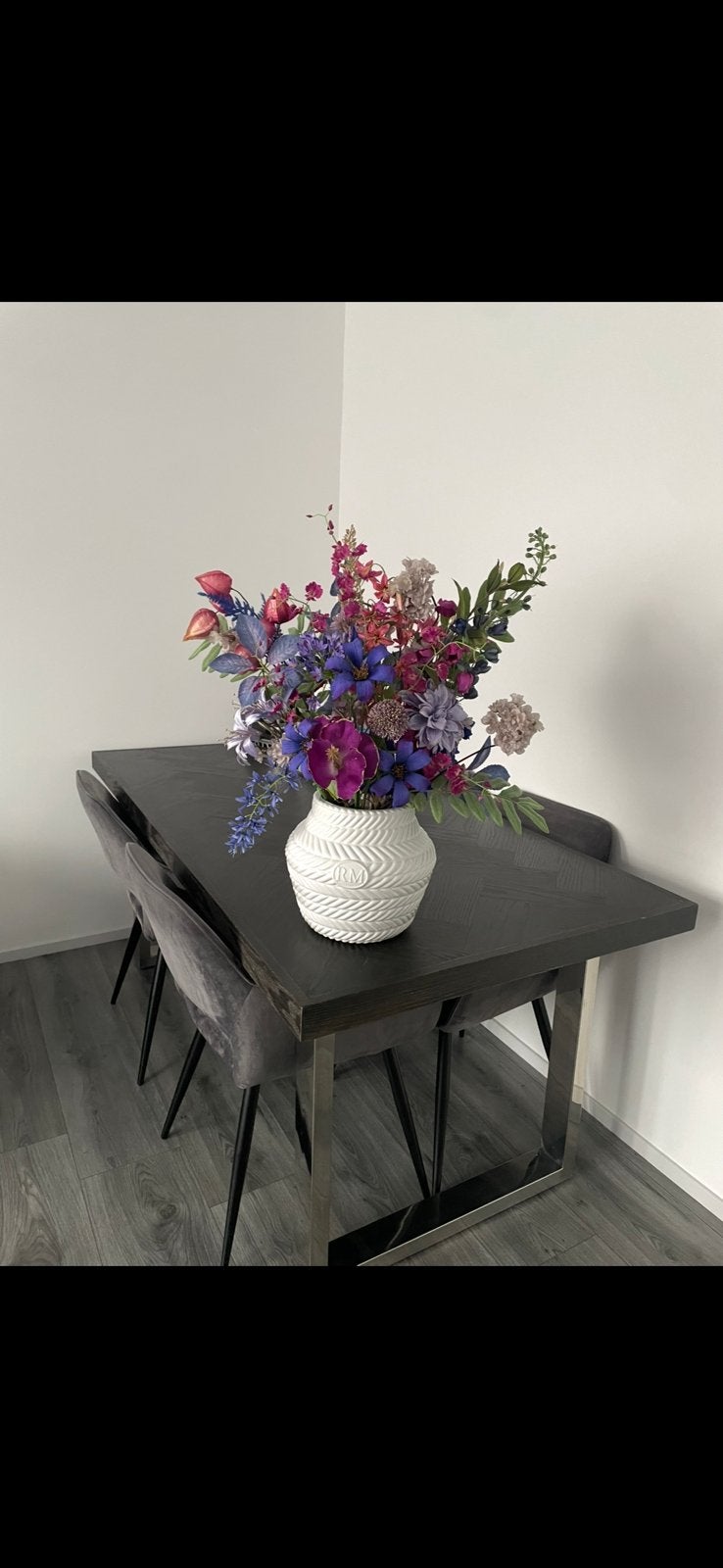 Richmond eettafel+salontafel en 4 eetstoelen, Huis en Inrichting, Tafels | Eettafels, Ophalen, 200 cm of meer, 50 tot 100 cm, Zo goed als nieuw