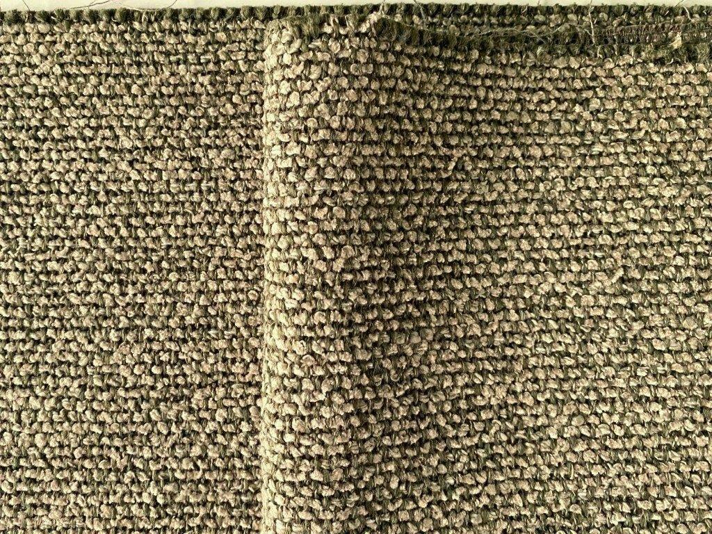 De Ploeg Monza Melange; groen + beige; restant meubelstof, Overige materialen, 120 cm of meer, Nieuw, Ophalen of Verzenden