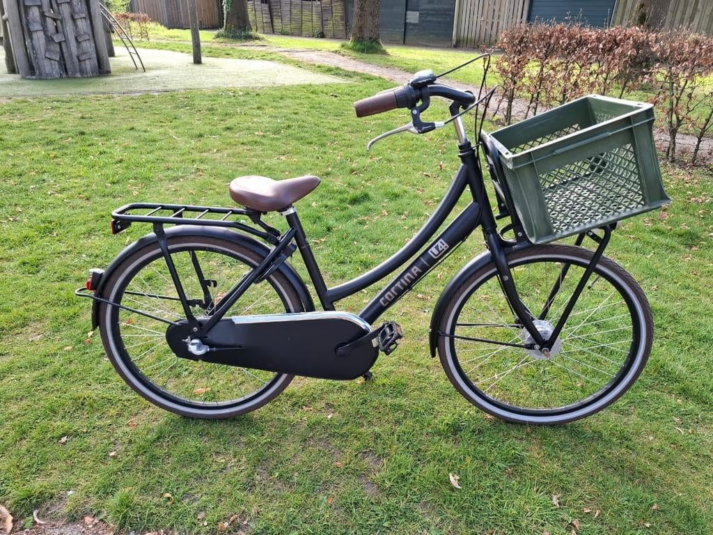 cortina U4 meisjesfiets 24INCH, 3 versnellingen, 56 cm of meer, Ophalen of Verzenden, Zo goed als nieuw, Versnellingen