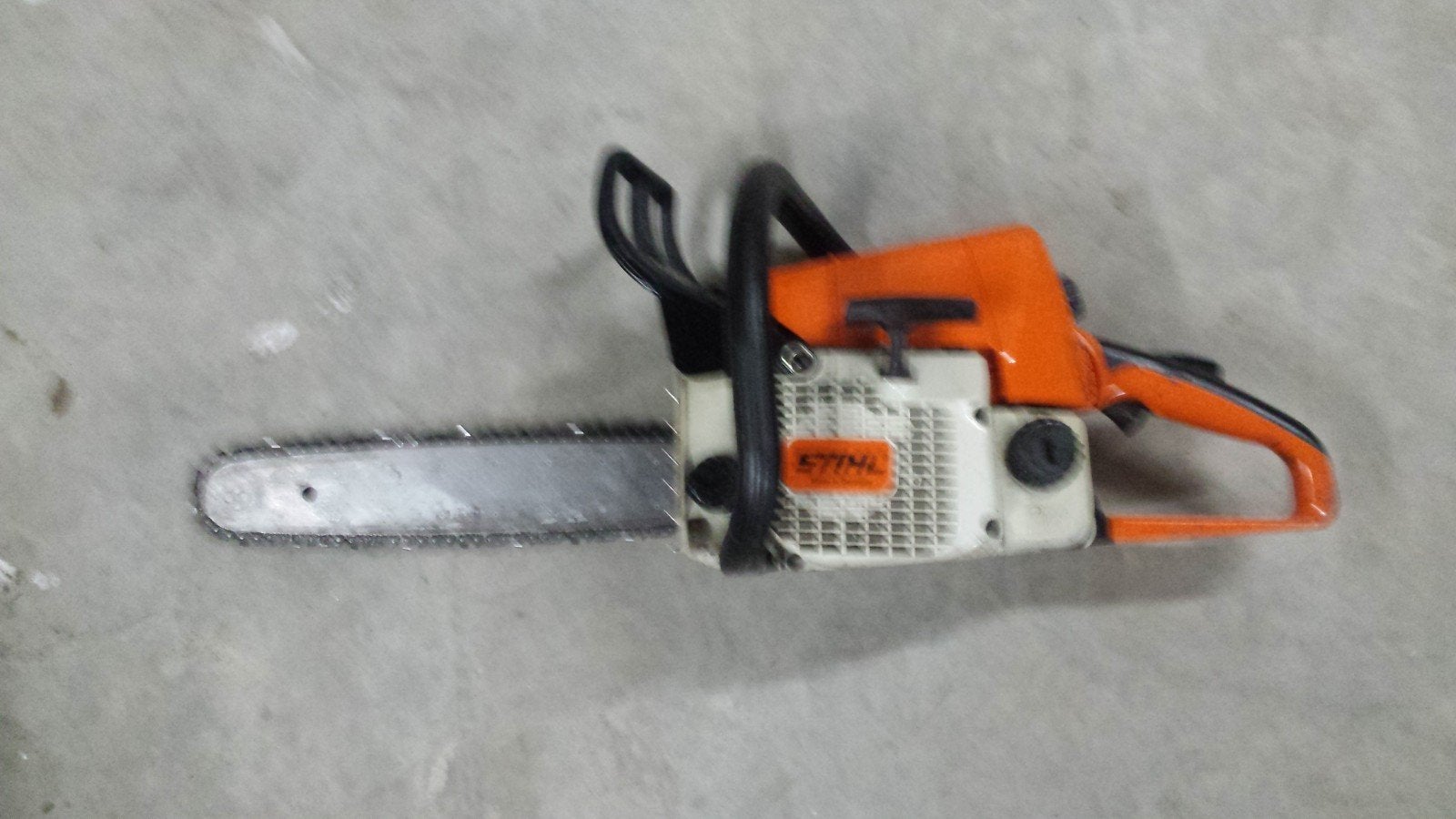 stihl ms 025 motorzaag, Tuin en Terras, Ophalen, Gebruikt