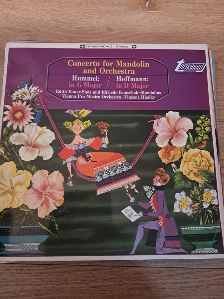 LP Concerto for Mandolin and Orchestra, Ophalen, 12 inch, Pop