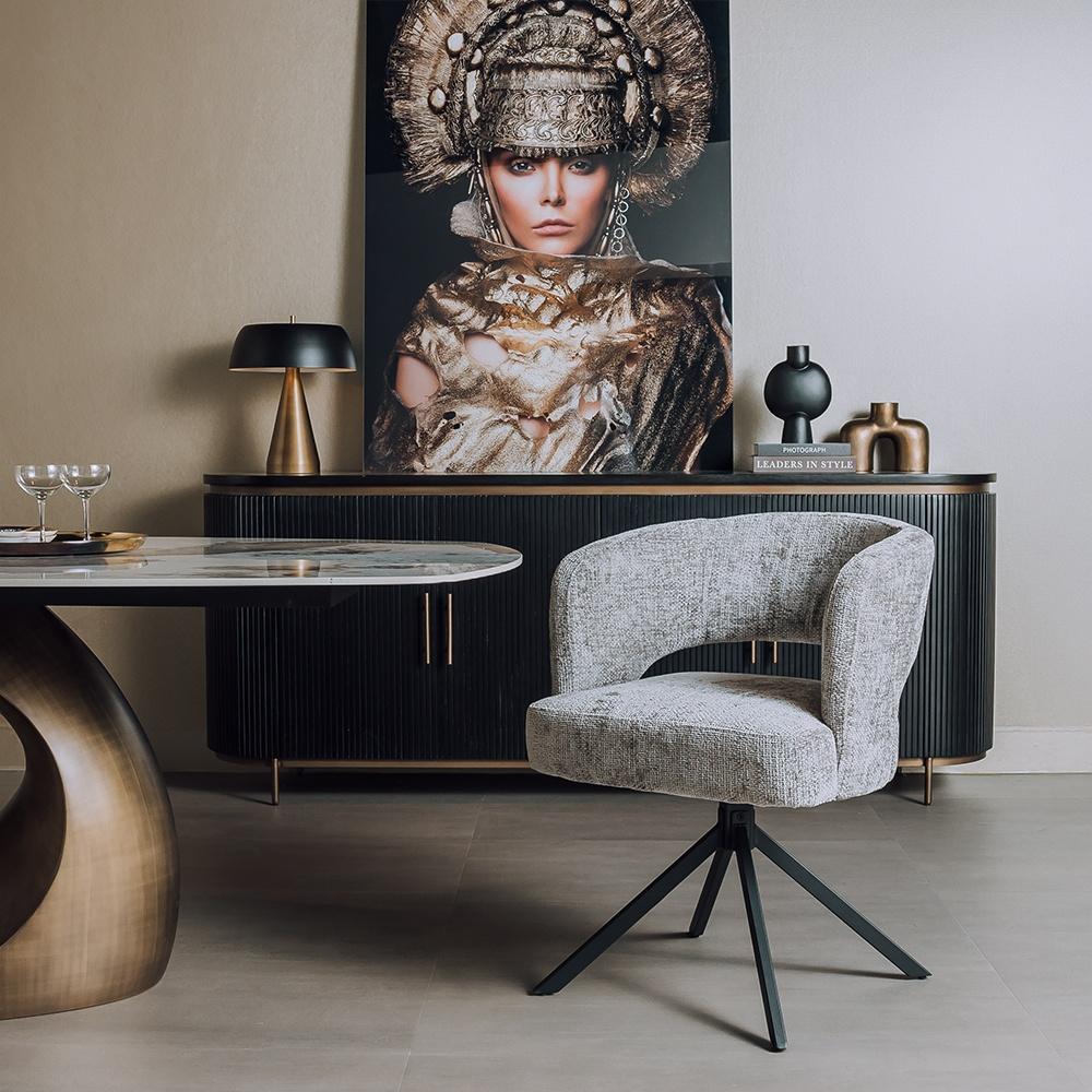 ACTIE Draaibare Eetkamerstoel Mura €219,- NU VOOR €199,- (5), Overige kleuren, Nieuw, Ophalen of Verzenden, Draaibare Eetkamerstoel Mura gratis bezorgd 4 kleuren