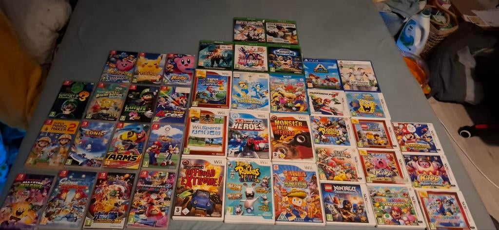 Partij games voor switch,wii,3DS,xbox,ps4,ps5, Ophalen, Vanaf 3 jaar, Gekoppelde computers