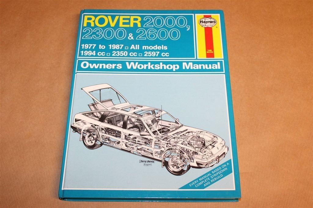 Rover 2000 2300 2600 — Haynes Werkplaatshandboek [EN], Ophalen of Verzenden