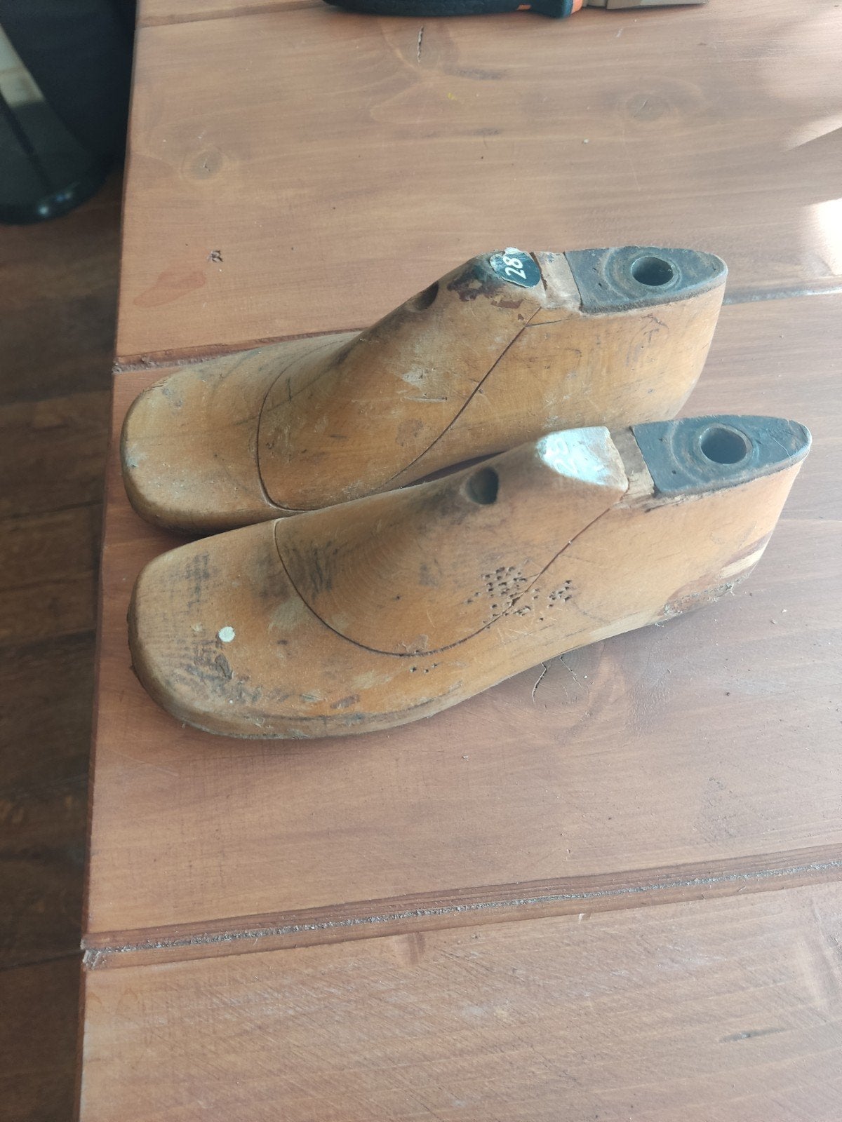 schoenleesten kinderschoenen maat 28, Antiek en Kunst, Ophalen of Verzenden