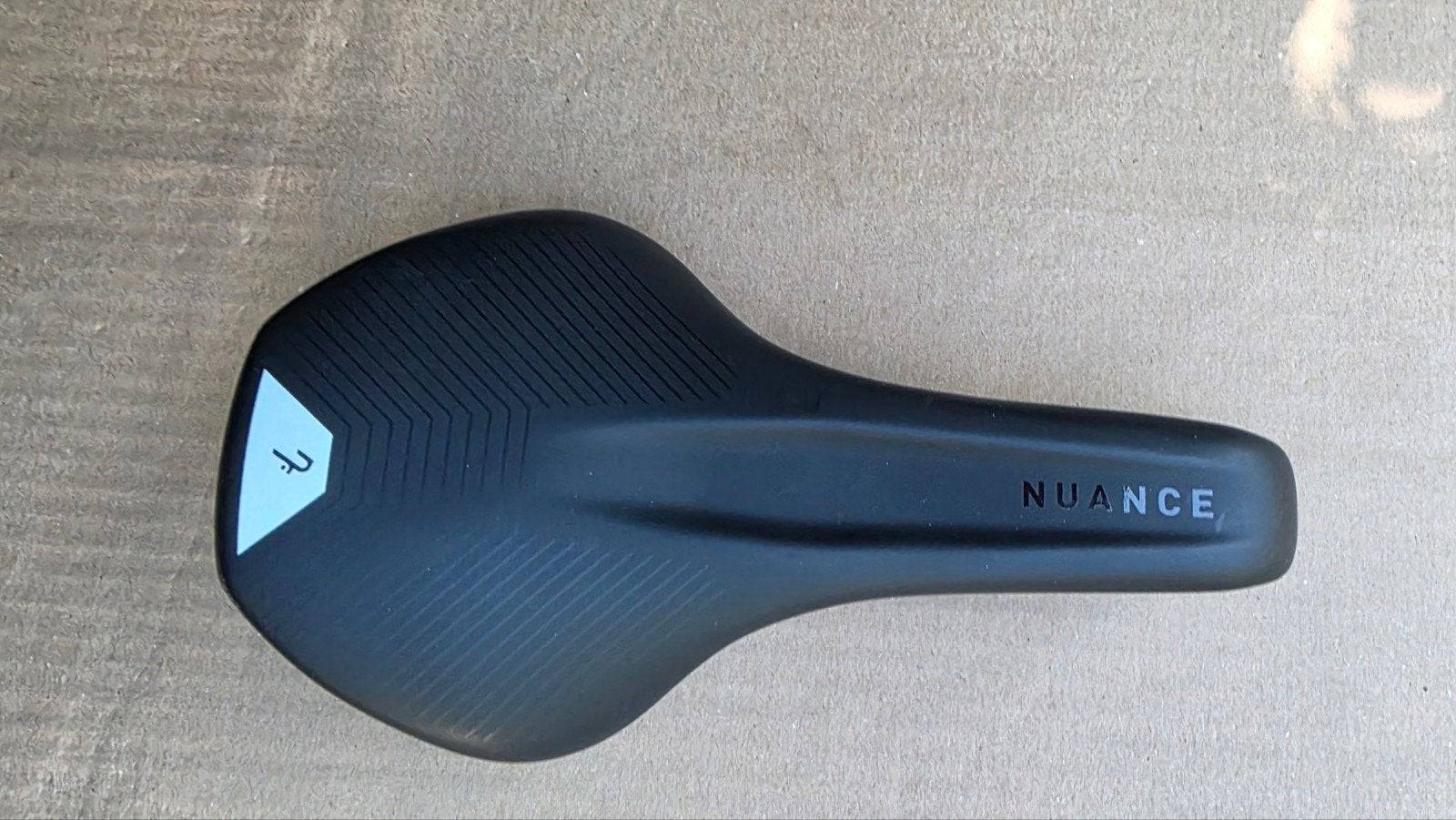 Nuance Natural fit fietszadel, Gebruikt, Nuance, Kunststof, Ophalen of Verzenden
