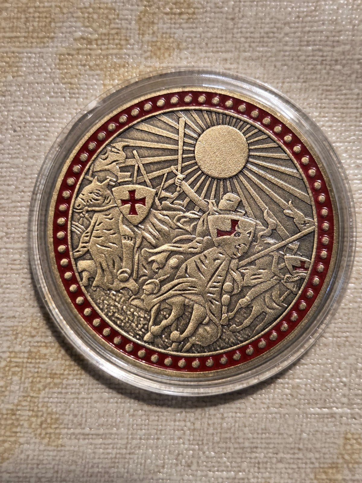 Tempeliers Munt - Ridderlijke Deugden, Ophalen of Verzenden
