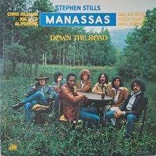 LP Manassas - Down The Road, Gebruikt, Ophalen of Verzenden, Poprock, Inclusief binnenhoes