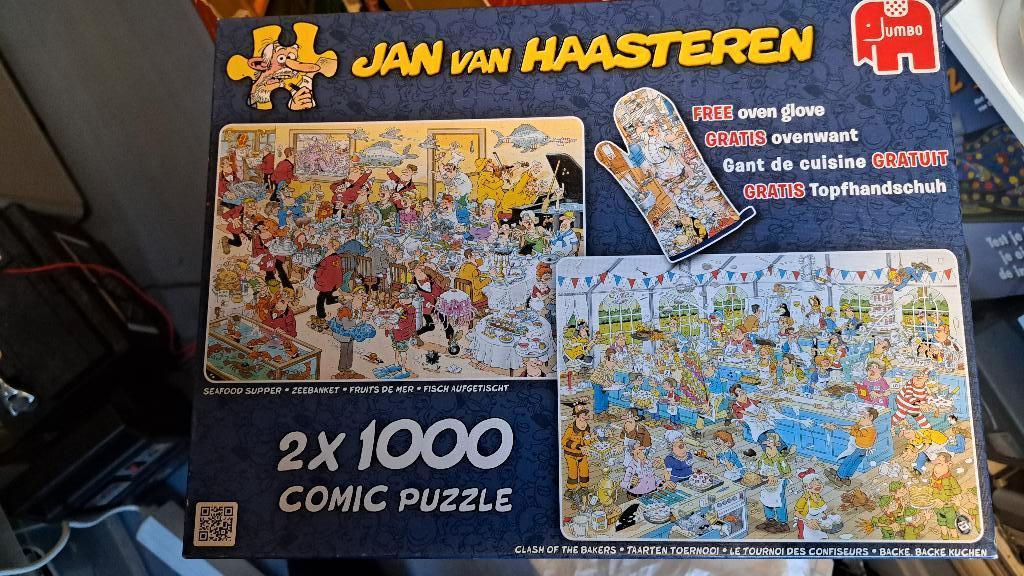 Zeebanket/taartentoernooi van Haasteren (Z261-23) 1000 st., Ophalen of Verzenden, 500 t/m 1500 stukjes, Zo goed als nieuw