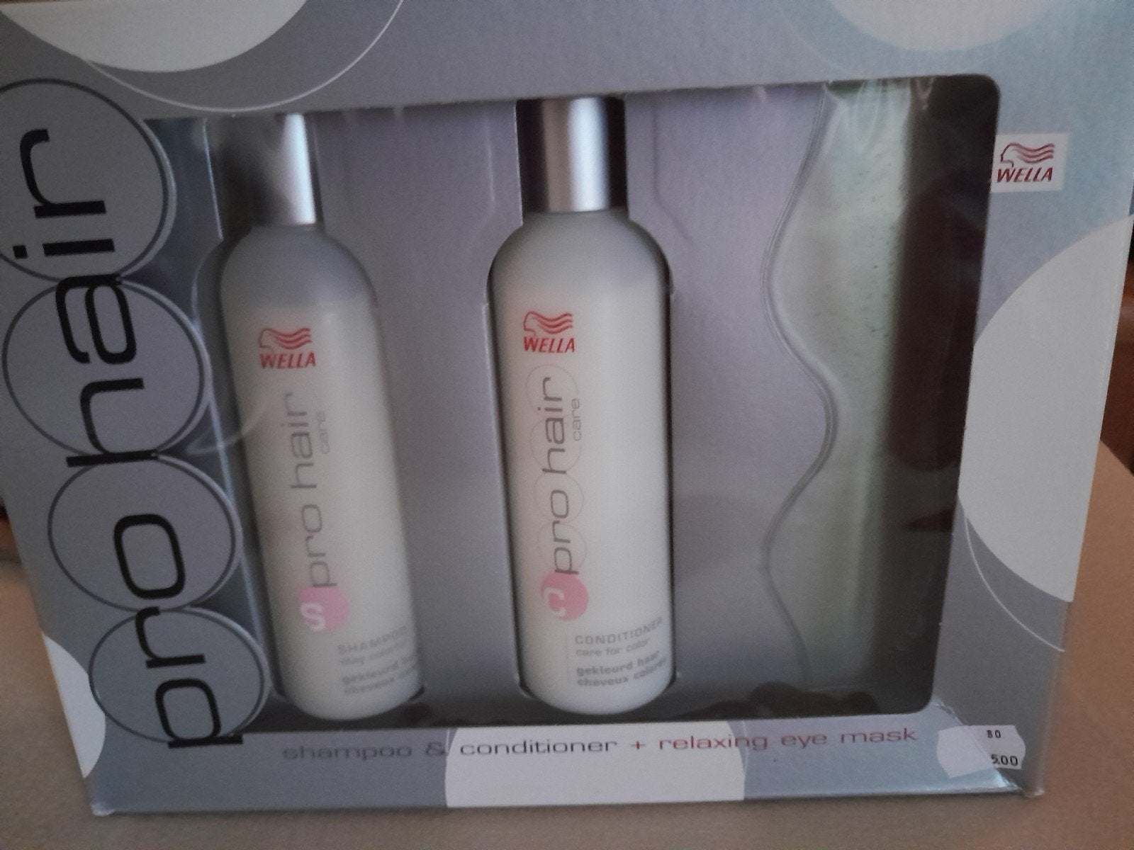 Wella Pro Hair Shampoo & Conditioner Set + Oogmasker, Sieraden, Tassen en Uiterlijk, Uiterlijk | Haarverzorging, Ophalen of Verzenden